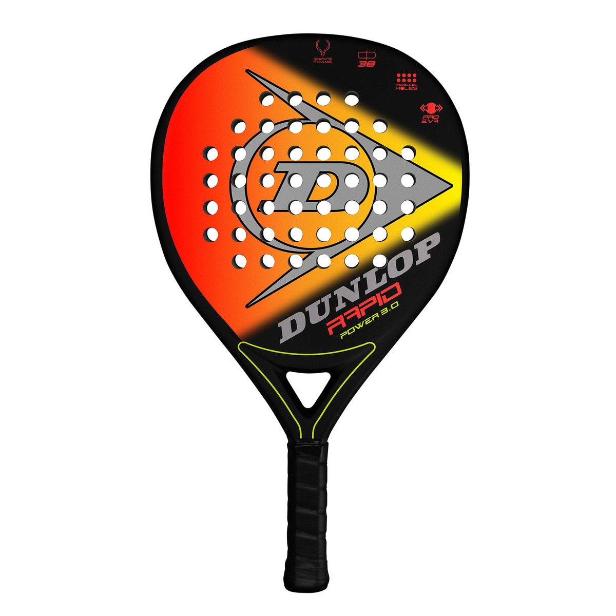 Raquete de Padel Rapid Power 3.0 Laranja / Preto-1