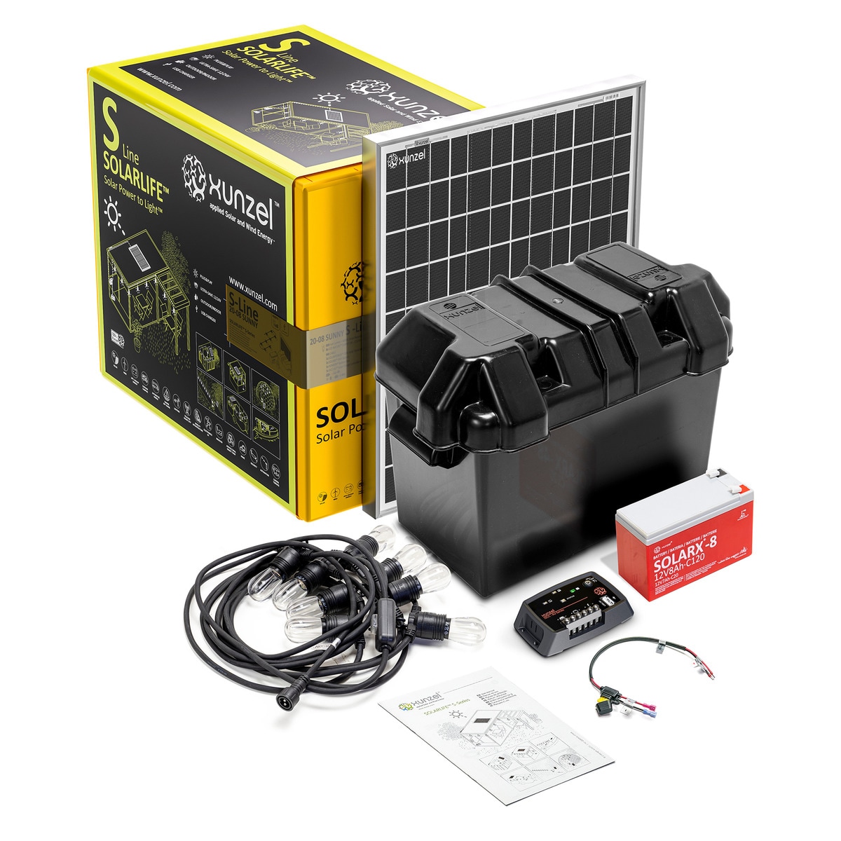 Kit Solar Iluminación LED SOLARLIFE-S-20x8 COSY 1