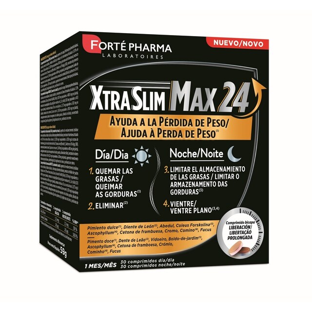 Imagem 0 de Suplemento Alimentar XtraSlim Max 24 - 60 Cápsulas