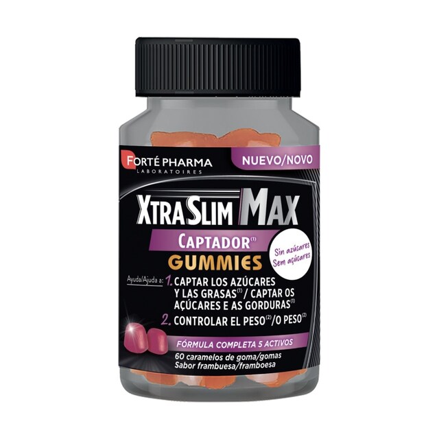 Imagem 0 de Suplemento Alimentar XtraSlim Max Captador Gomas - 60 uds