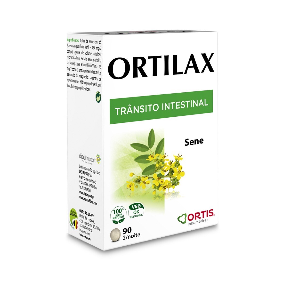 Suplemento Alimentar Ortilax - 90 comp. 1