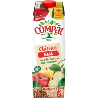 Néctar Maçã Clássico embalagem 1 L cl - Compal