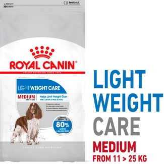 Alimento Seco para Cão Médio Light Weight Care embalagem 12 kg - Royal Canin
