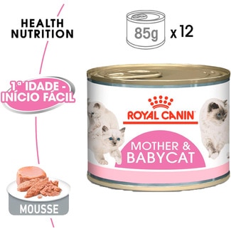 Alimento Húmido para Gato Baby Cat Instinctive Mother & Baby Cat embalagem 195 g - Royal Canin