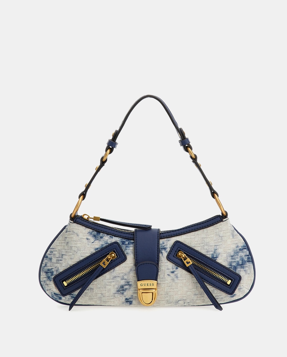 Sac porté épaule Belle Vintage à imprimé dans les tons