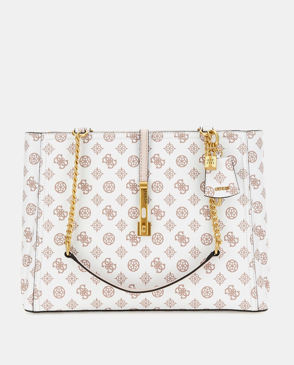 Sac cabas James à imprimé logos