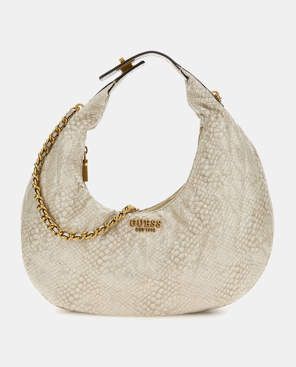 Grand sac hobo Dema matelassé zippé