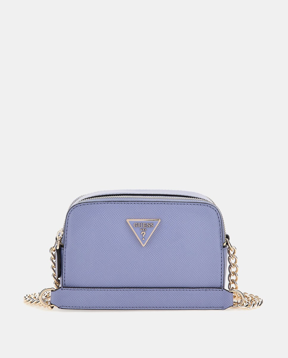 Sac à bandoulière Noelle lilas avec poche