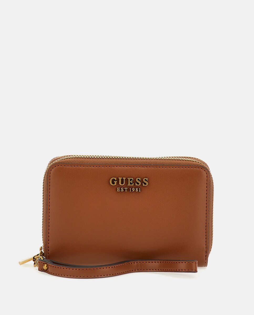 Pochette moyenne zippée avec anse supplémentaire