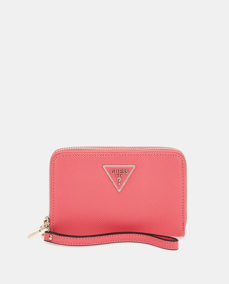 Pochette moyenne zippée avec anse supplémentaire