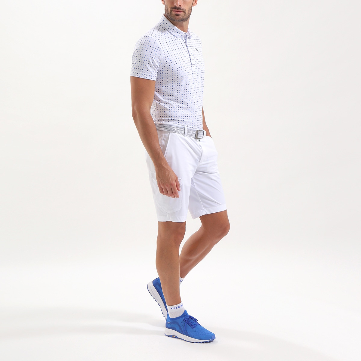 Polo de Homem Anyone Branco-4