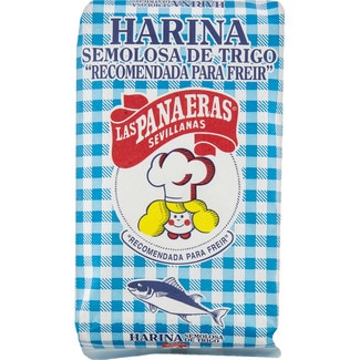 harina semolosa de trigo recomendada para freír paquete 1 kg - Las Panaeras