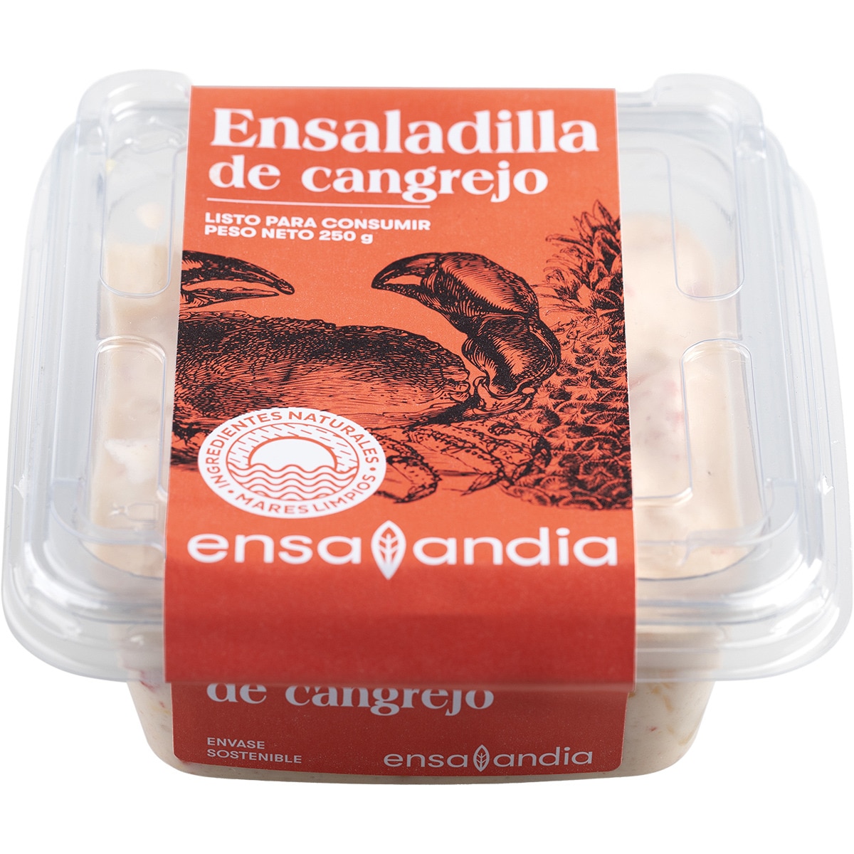 ensaladilla de cangrejo tarrina 250 g