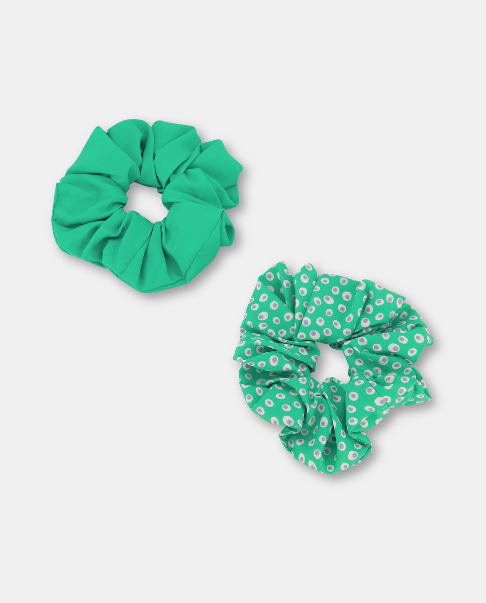 Lot de chouchous froufrou, uni et imprimé