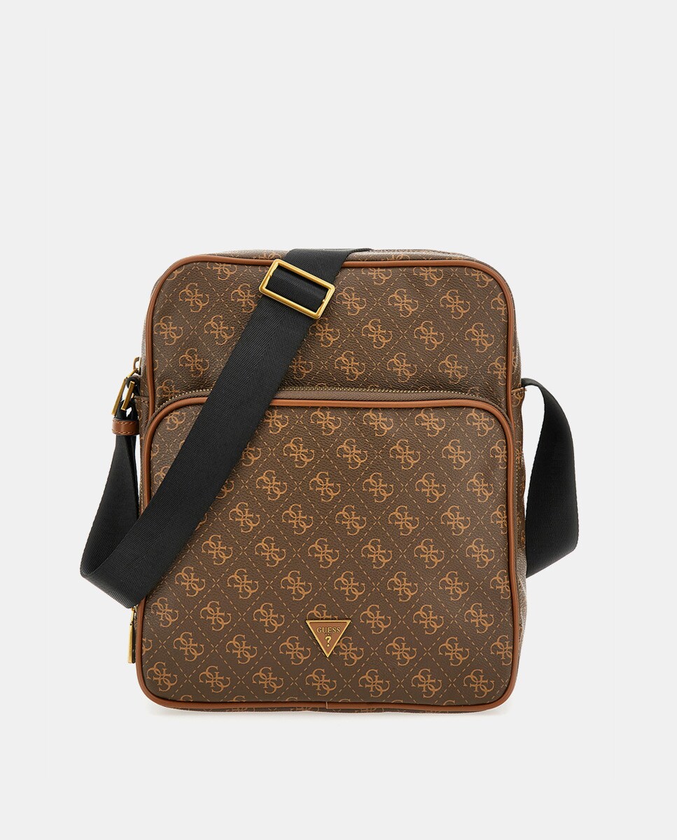 Sac à bandoulière zippé imprimé