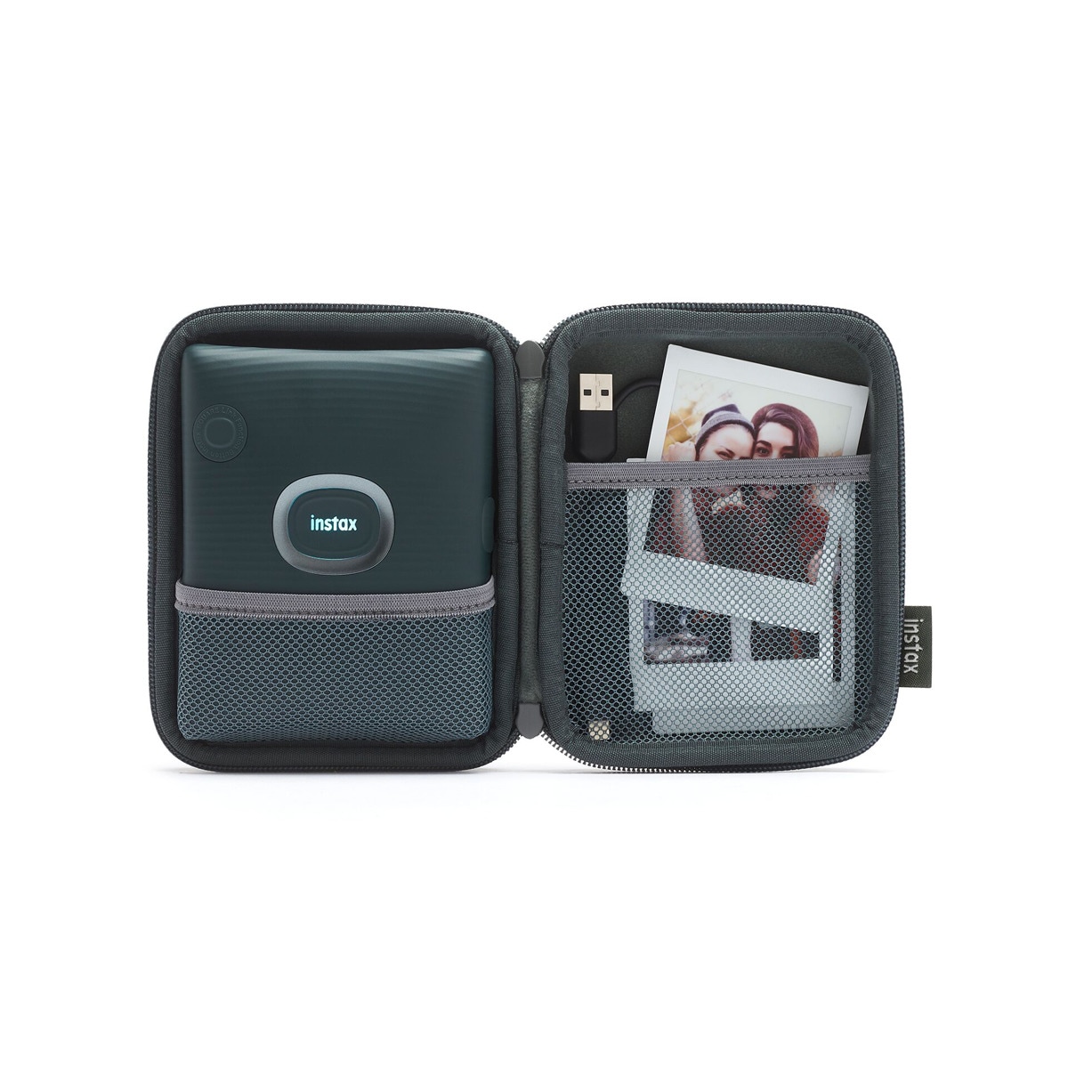 Funda Fujifilm para Impresora fotográfica Fujifilm Instax Square Link Gris Gris-1