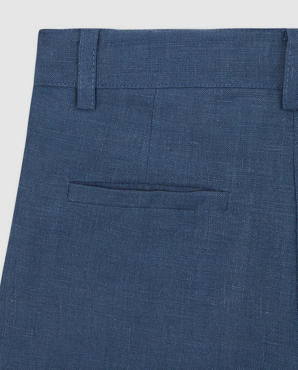 Gocco Pantalone Corto Chino Per Bambini E Ragazzi, Lavabile In Lavatrice, 100% Cotone - 2