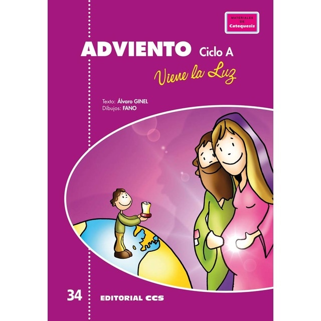 Imagen 0 de Adviento, viene la Luz. Ciclo A  (Tapa blanda)