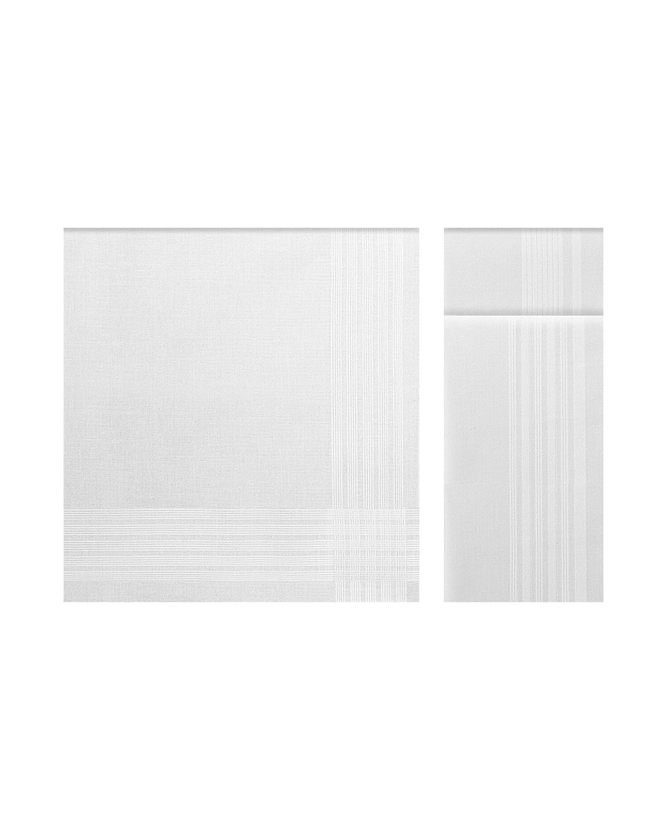 Imagem 0 de Estojo de 6 Lenços - Branco