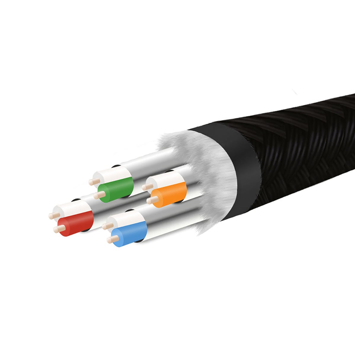 Cable Ethernet RJ45 CAT8  3,0 metros 6
