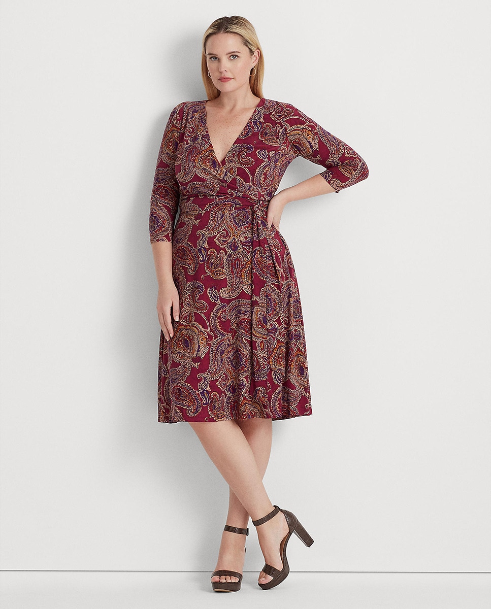 Robe à imprimé cachemire