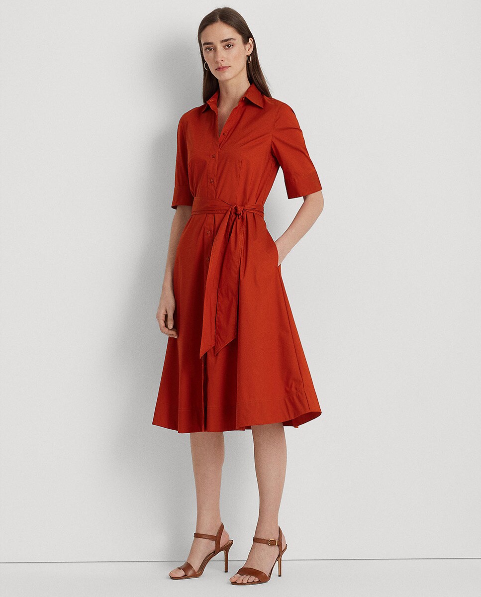 Robe courte manches courtes