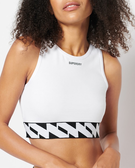 Imagen 0 de Top corto elástico de Code