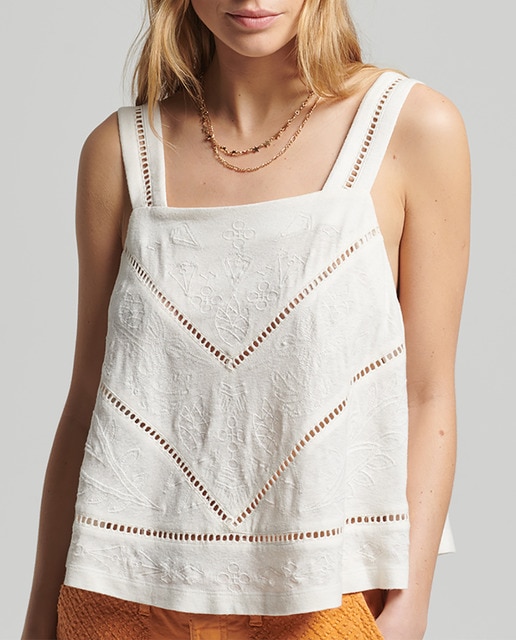 Imagen 0 de Top de tirantes de corte vintage