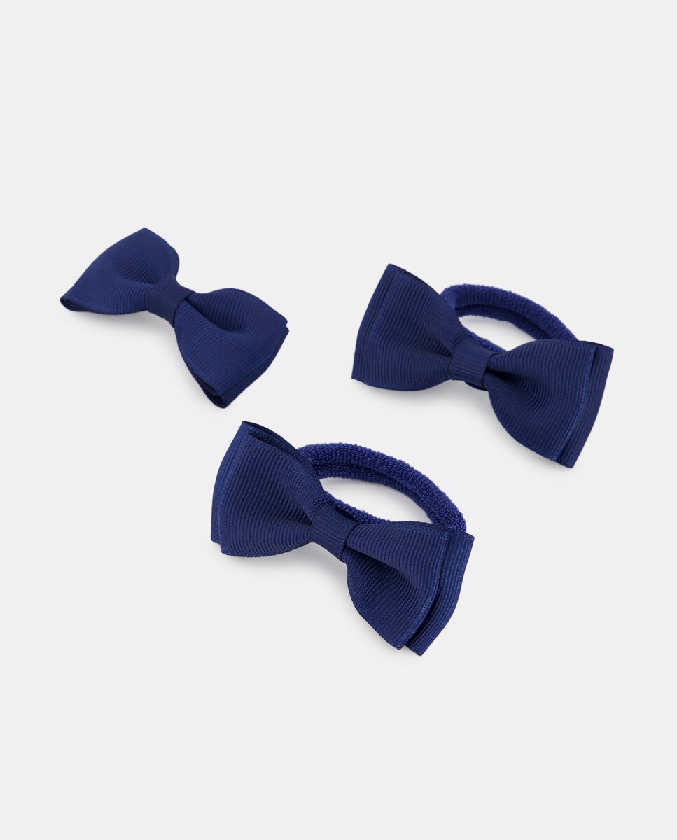 Lot de deux chouchous et pince bec de canard pour