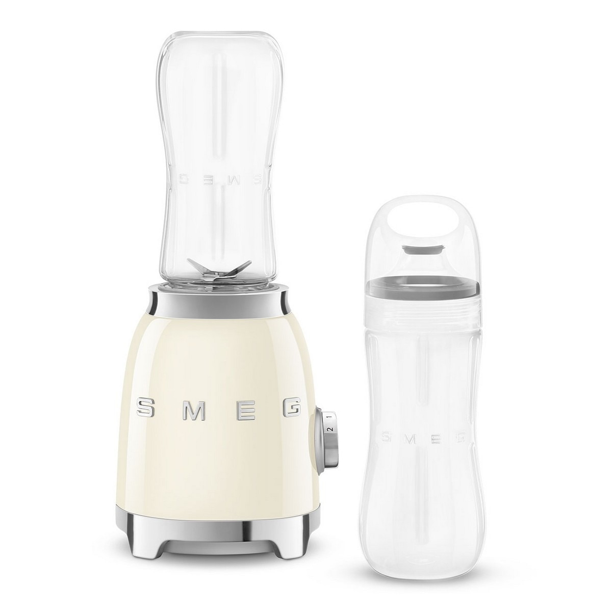 Liquidificador Mini Smeg Anni 50 de 300 W e Capacidade de 0,6 Litros Creme-4
