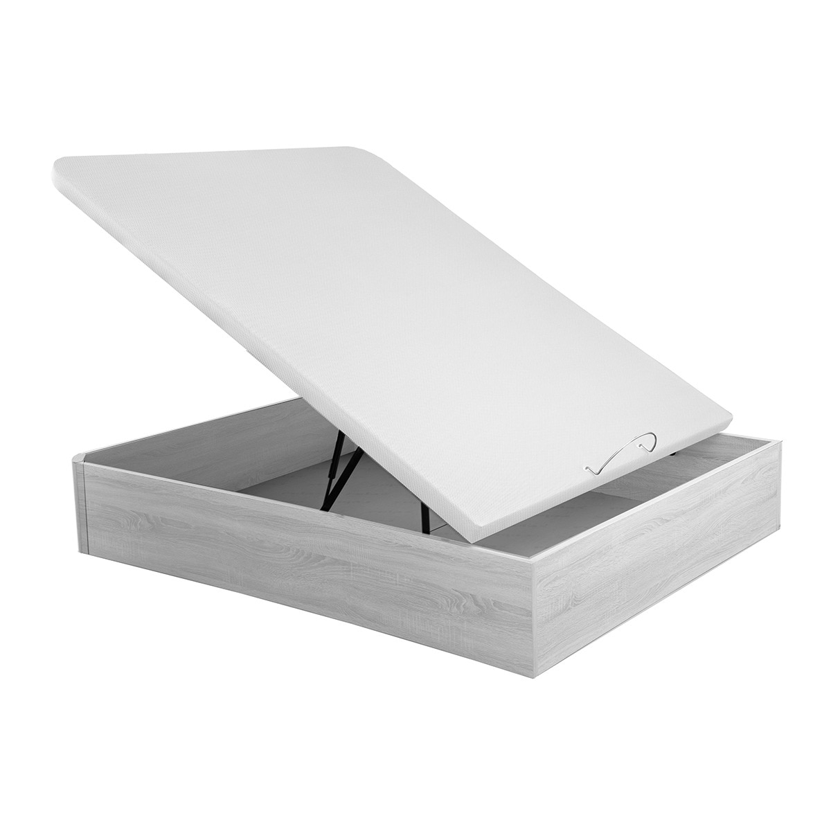 Canapé abatible de madera con tapa 3D Musa 38 Relax Ártico-1