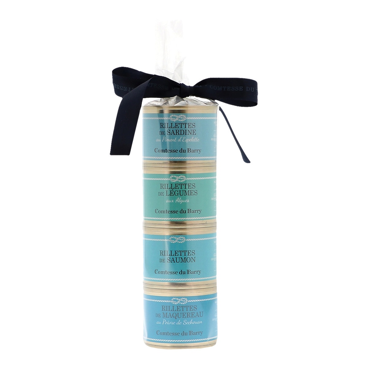 Assortiment de 4 pâtés Baguette de la Mer Comtesse du Barry