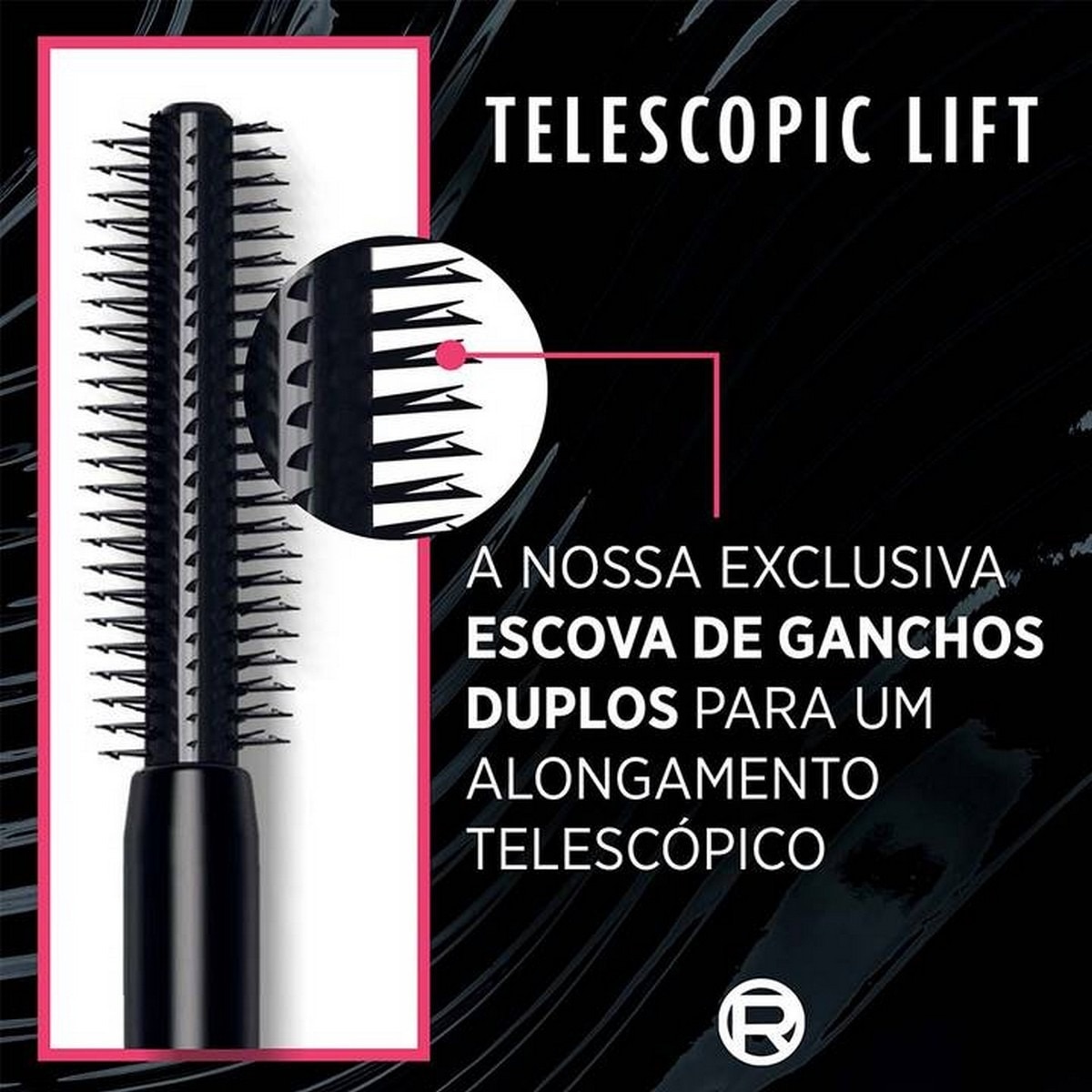 Máscara de Pestanas Telescopic Lift - 10 ml Preto-5