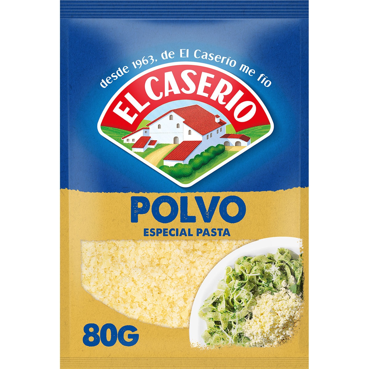 queso en polvo especial para pasta bolsa 80 g