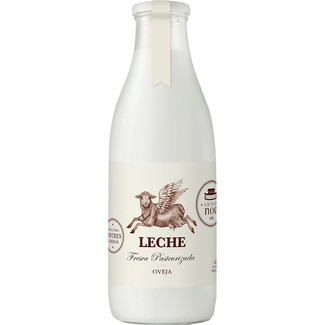 leche fresca de oveja entera pasteurizada botella 750 ml - Granja Noe