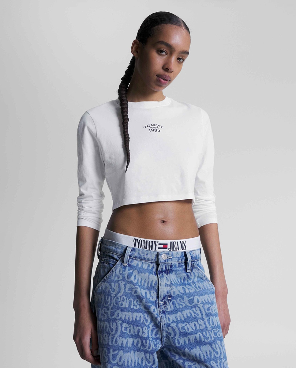 Tshirt à manches longues et col rond