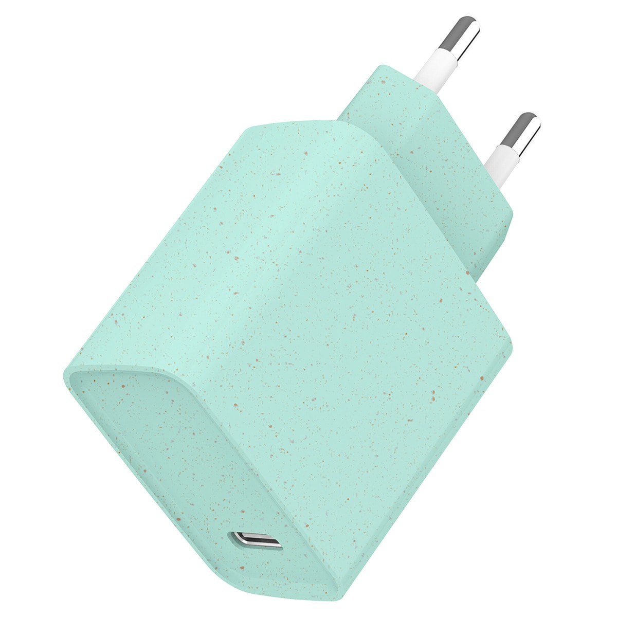 Cargador de red Inves USB-C 20W verde Verde-1