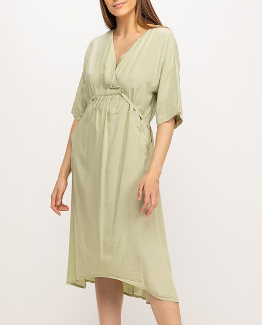 Imagen 0 de Vestido en color verde