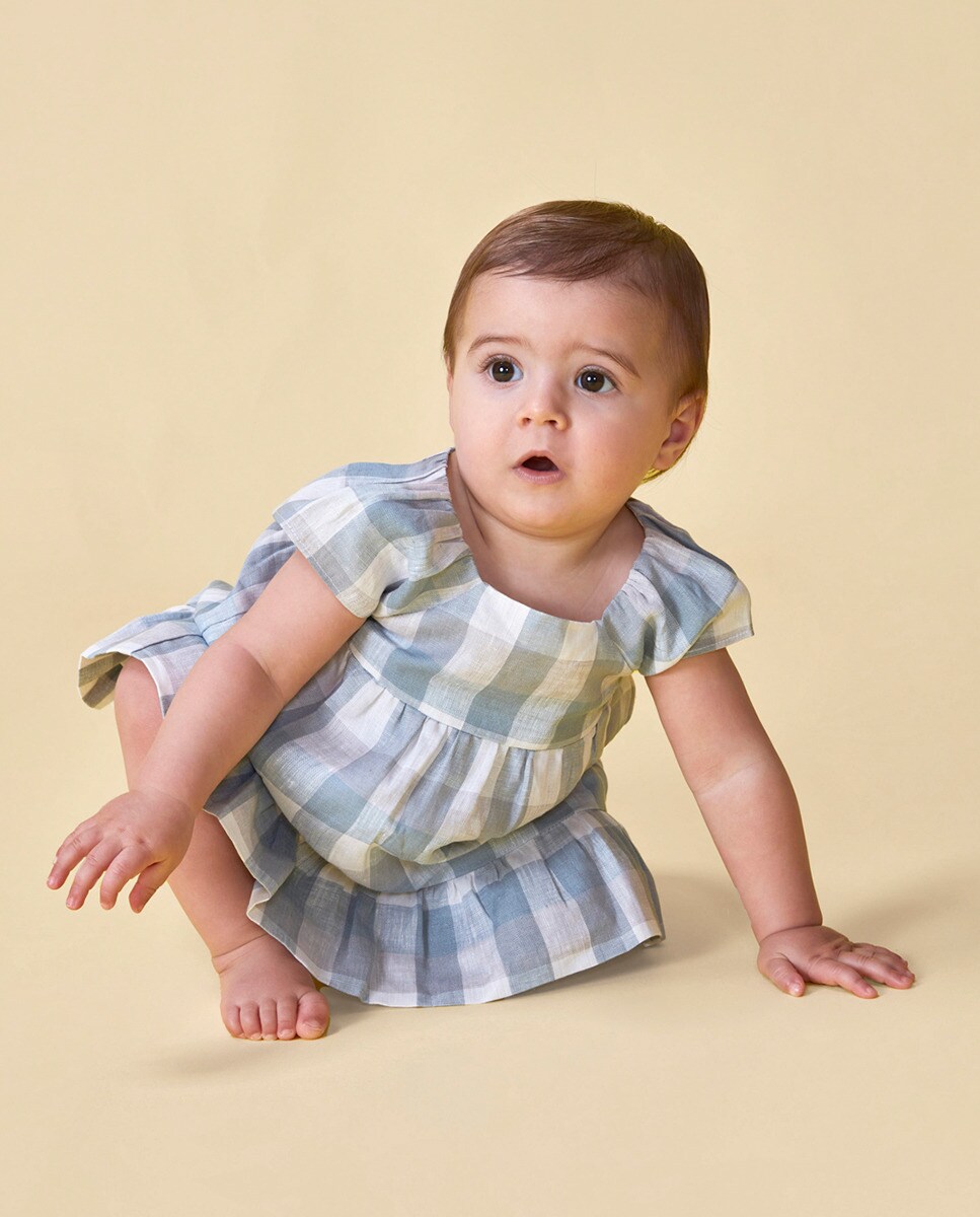 Robe à carreaux vichy