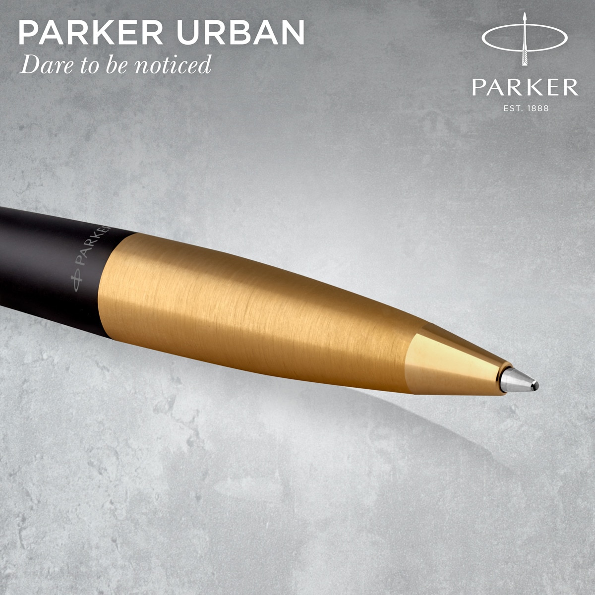 Bolígrafo urban laca negra CT Parker Negro-5