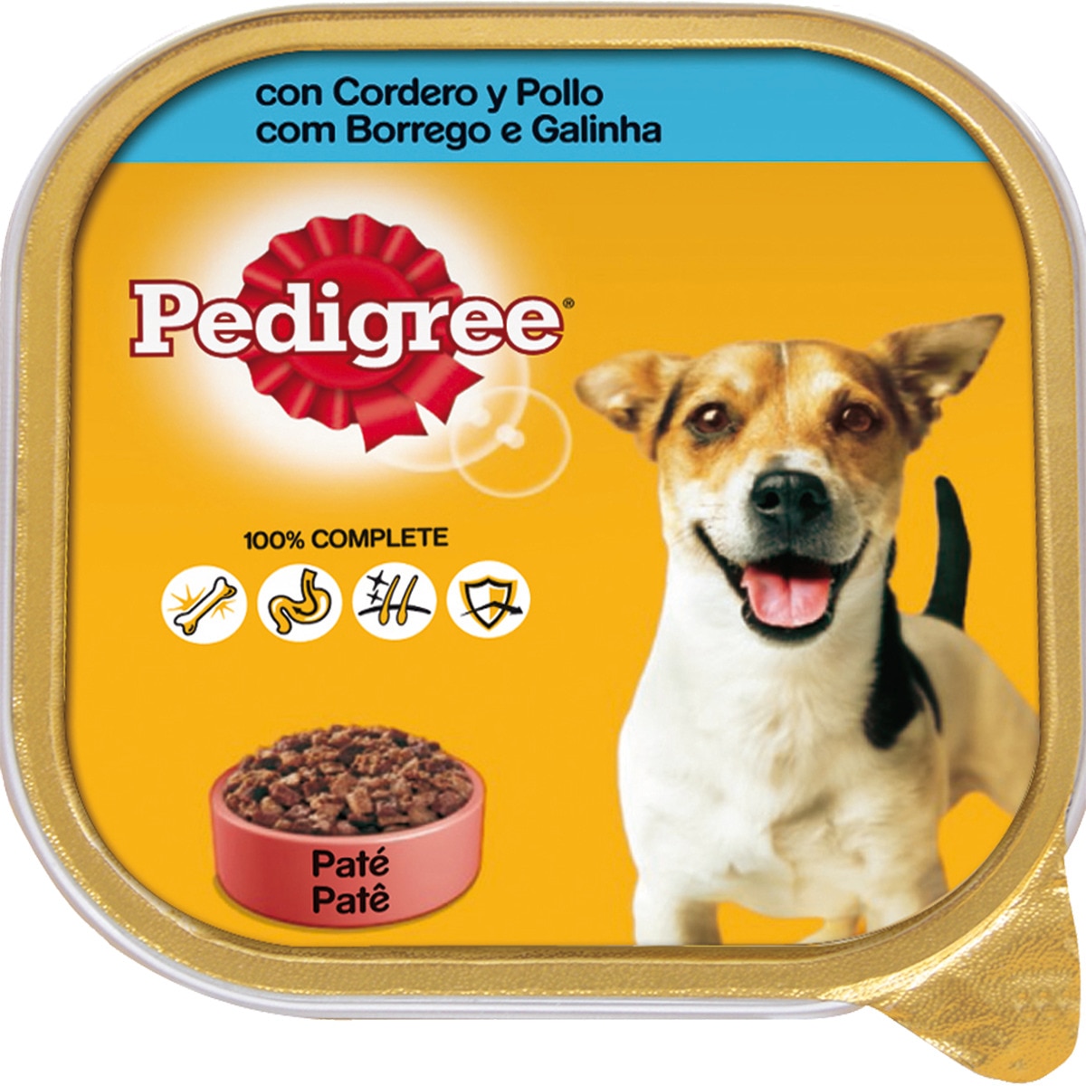 Alimento Húmido para Cão Tray Borrego embalagem 300 g