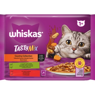 Alimento Húmido para Gato Colecção Country Pack 4 unidades embalagem 340 g - Whiskas