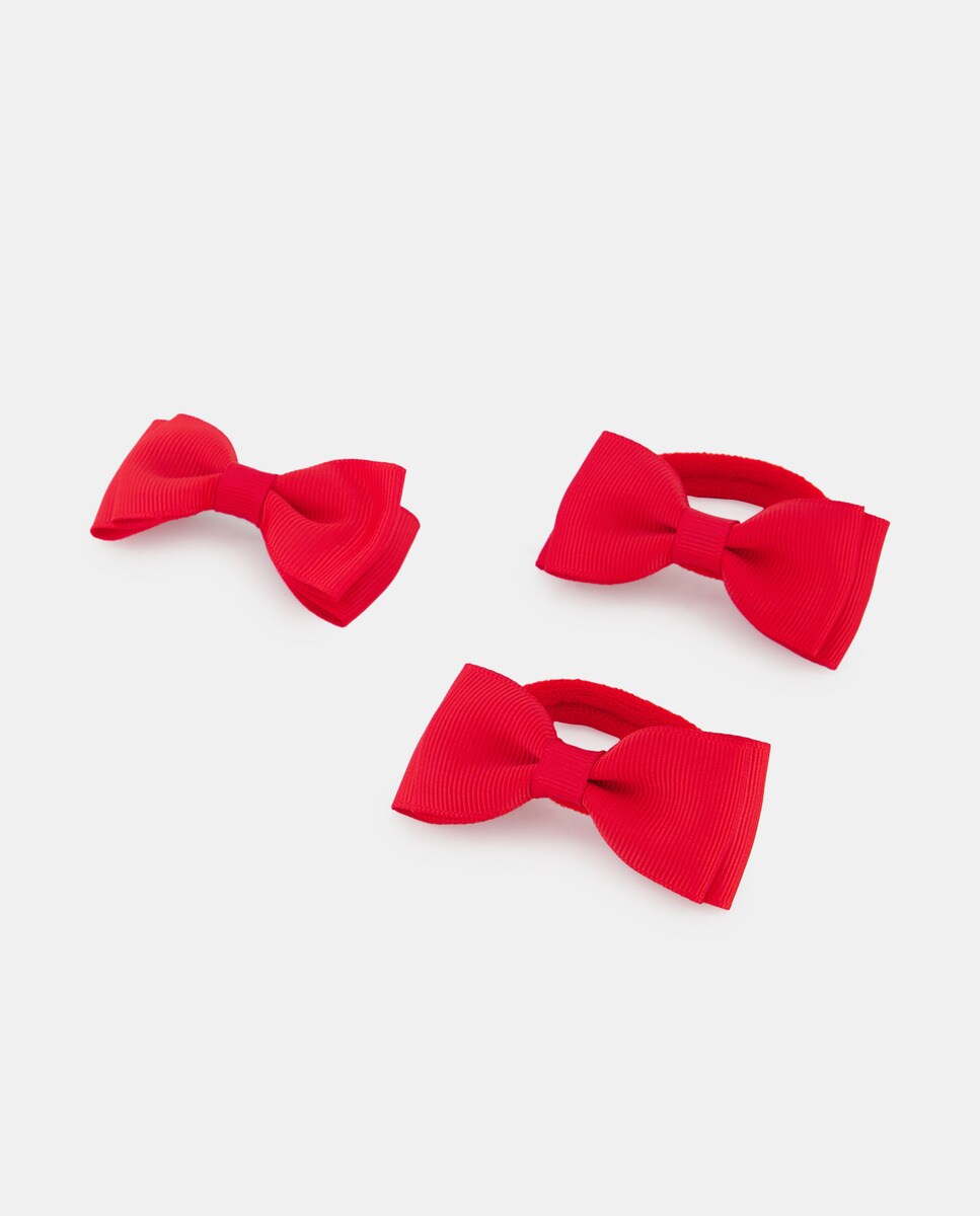 Lot de deux chouchous et pince bec de canard pour