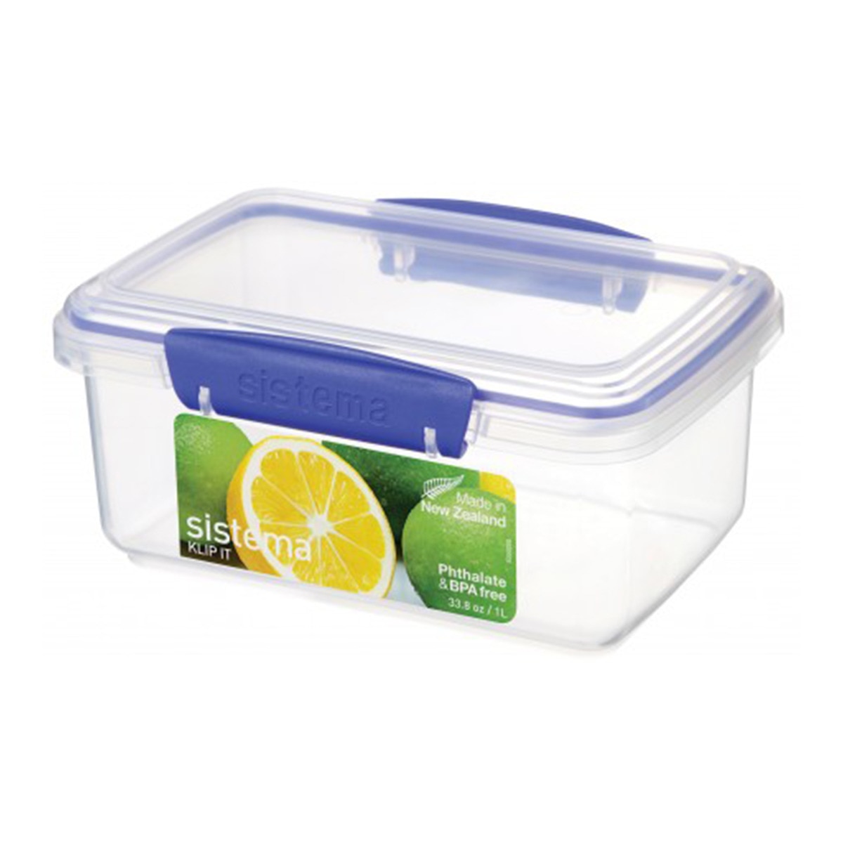 Set 6 herméticos KLIP IT + Sistema Azul-5