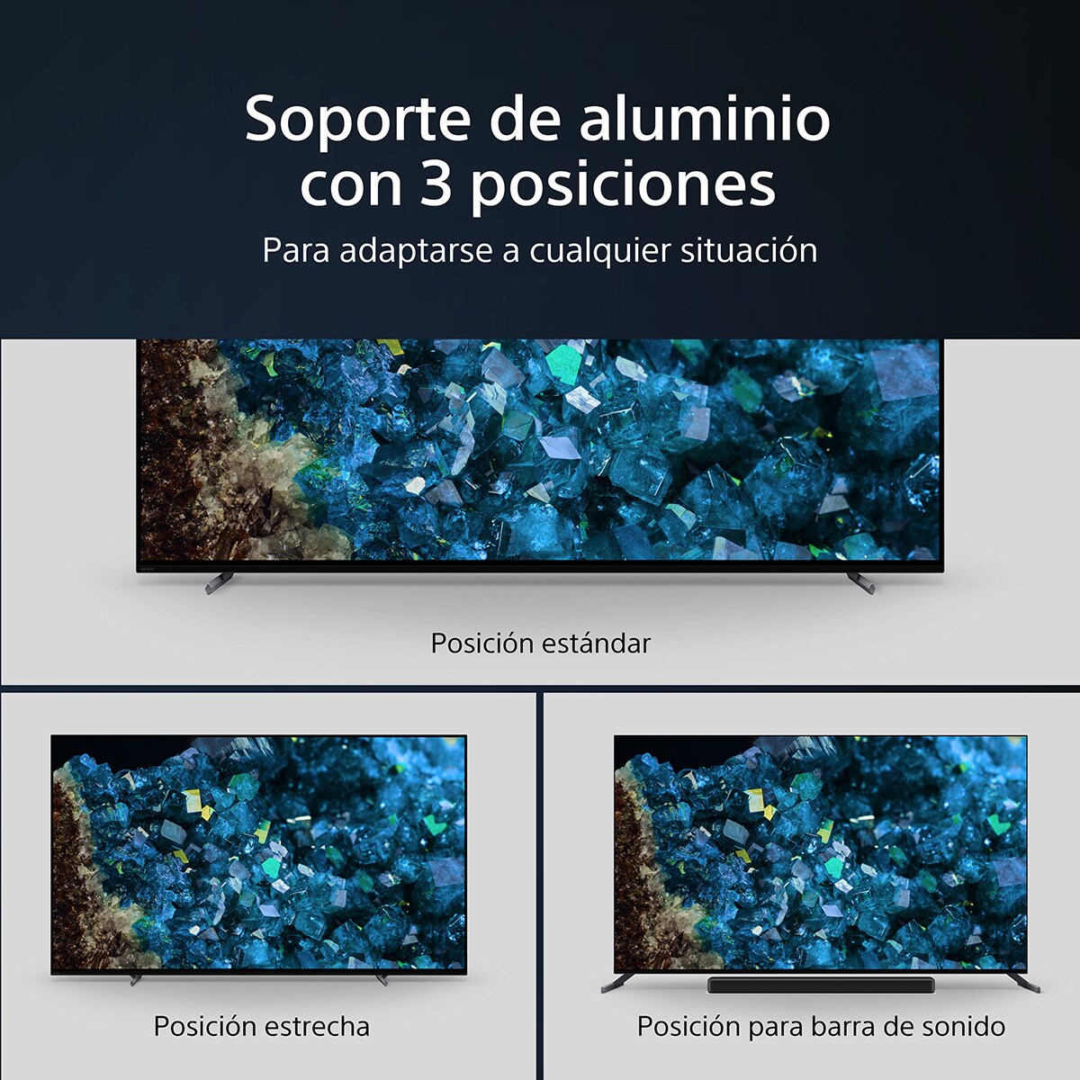 TV OLED 210 cm (83") Sony BRAVIA XR83A80L, OLED, 4K HDR, Google TV