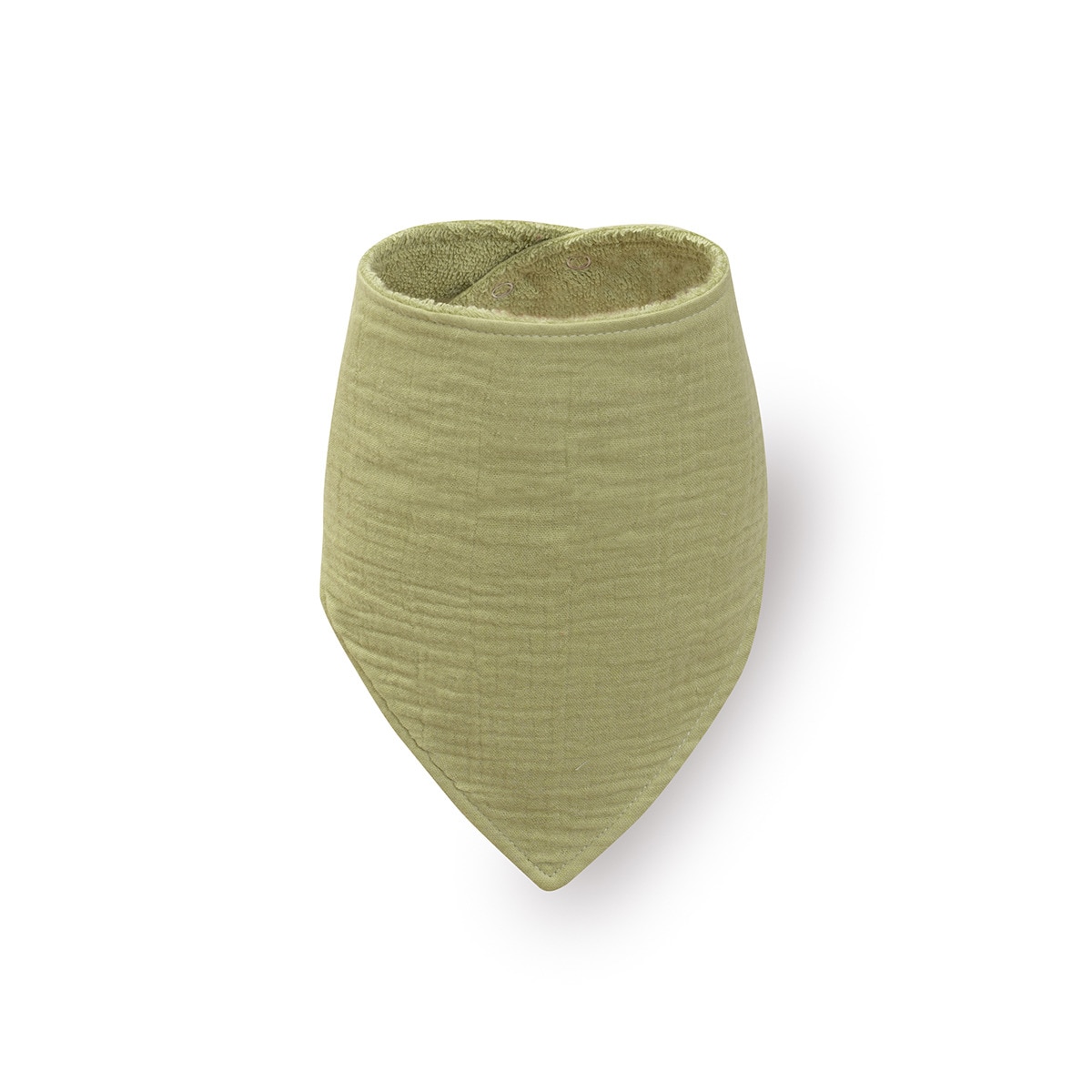 Set Dou Dou + bandana + mordedor Oso  Verde Oliva Interbaby Verde-2