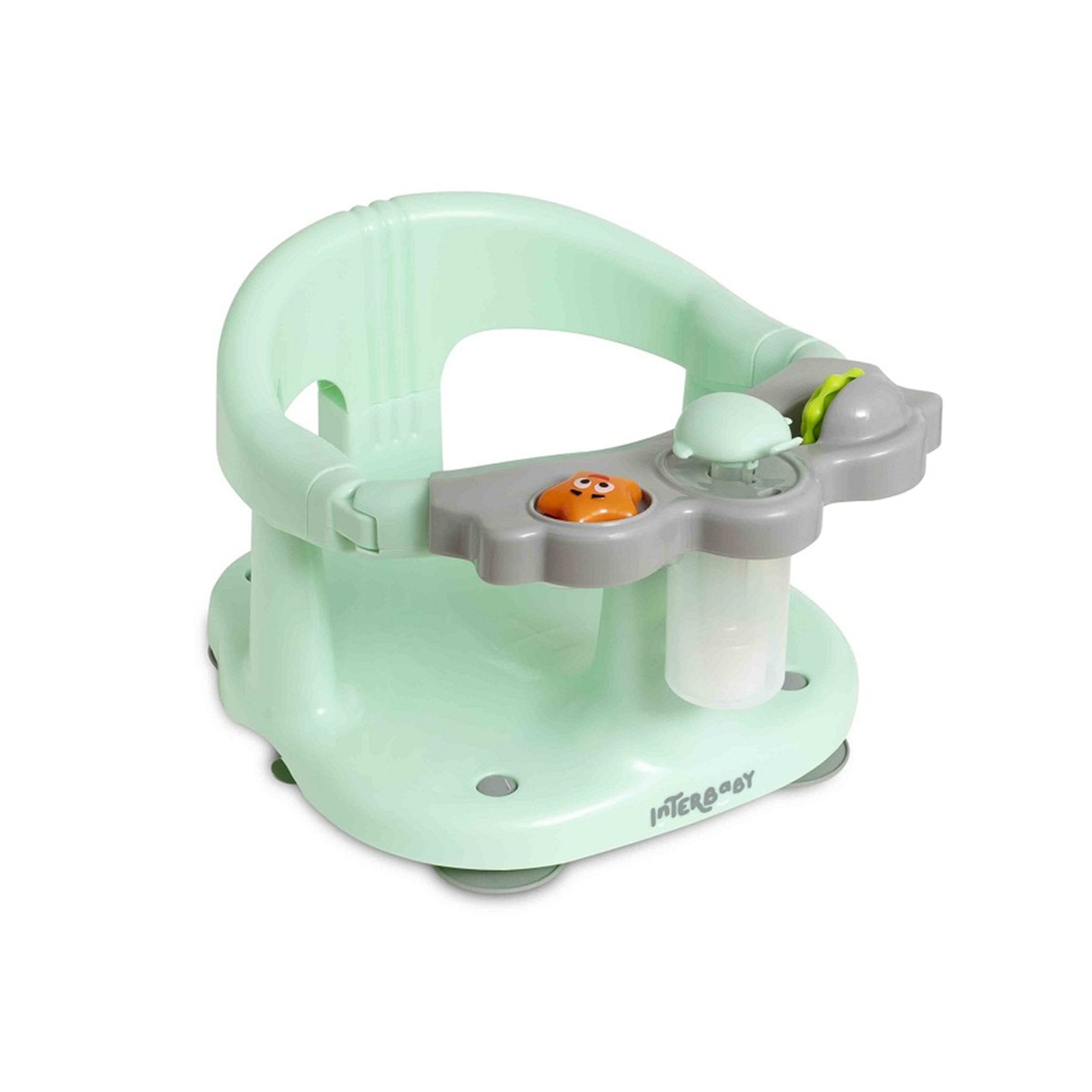 Imagen 0 de Asiento de baño con ventosas Verde Interbaby