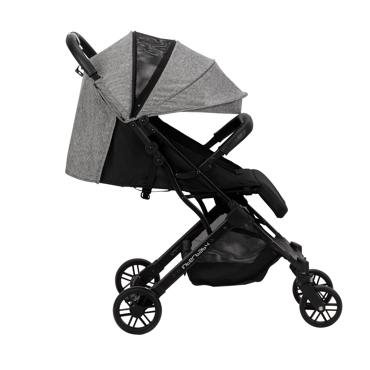 Silla de paseo Minimum Space Plus  Gris Interbaby Gris-5