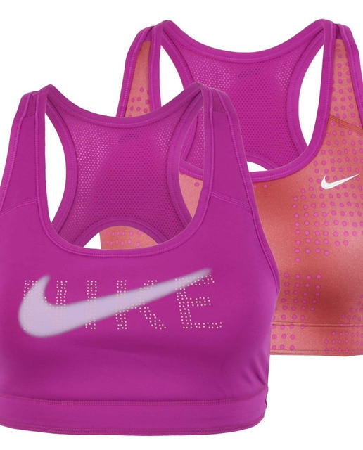 Imagen 0 de Sujetador deportivo reversible Nike Swoosh