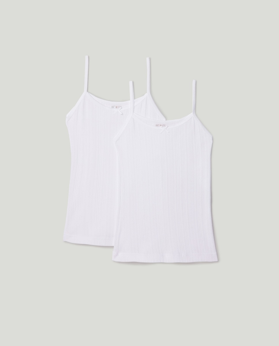 Imagen 0 de Pack de 2 camisetas de tirantes de niña